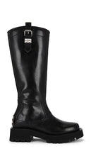 Ganni Studs High Boot in Black | Black Black Boots for Women