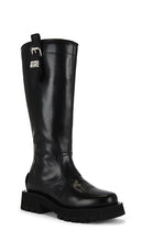 Ganni Studs High Boot in Black