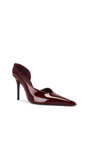 GIA BORGHINI Barbara Heel in Burgundy