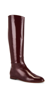 GIA BORGHINI Marta Boot in Burgundy