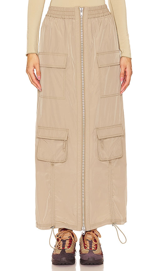 h:ours Emerson Maxi Skirt in Beige - h:ours Jupe longue Emerson en beige - h:ours Emerson 米色长裙 - h:ours Emerson Maxirock in Beige - h:ours 에머슨 맥시 스커트 베이지 색상 - h:la nostra gonna lunga Emerson in beige