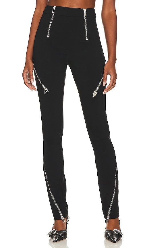 h:ours Marietta Moto Pants in Black - h:ours Pantalon de moto Marietta en noir - h:ours Marietta 黑色机车裤 - h:ours Marietta Moto Hose in Schwarz - h:ours 마리에타 모토 팬츠 블랙 색상 - h: i nostri pantaloni da moto Marietta in nero