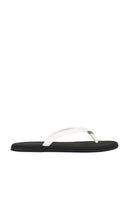 Jeffrey Campbell Beached Sandal in Black | White & Black Flip Flop Sandals for Women