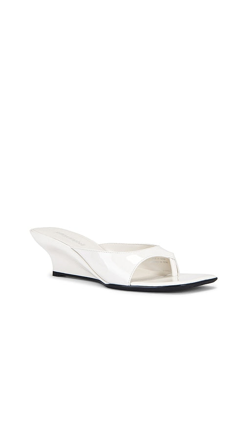 Jeffrey Campbell Honey-Bun Sandal in White