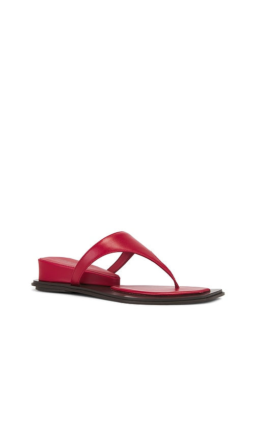 Jeffrey Campbell Pedestal Sandals in Red