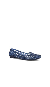Jeffrey Campbell Sunnie Flats in Navy