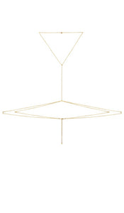 joolz by Martha Calvo Stella Body Chain in Metallic Gold