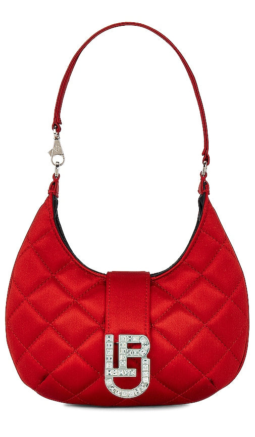 les petits joueurs Cindy Baguette Bag in Red - les petits joueurs Sac Cindy Baguette en Rouge - les petits joueurs Cindy Baguette 红色包 - les petits joueurs Cindy Baguette-Tasche in Rot - les petits joueurs 신디 바게트 백레드 색상 - les petits joueurs Borsa Cindy Baguette in rosso