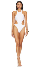 lovewave Xenia Cross Back One Piece in White - lovewave Xenia dos croisé une pièce en blanc - lovewave Xenia 交叉背一件白色 - lovewave Xenia Cross Back Einteiler in Weiß - lovewave Xenia 크로스백 원피스 - lovewave Xenia Cross Back Costume intero in bianco