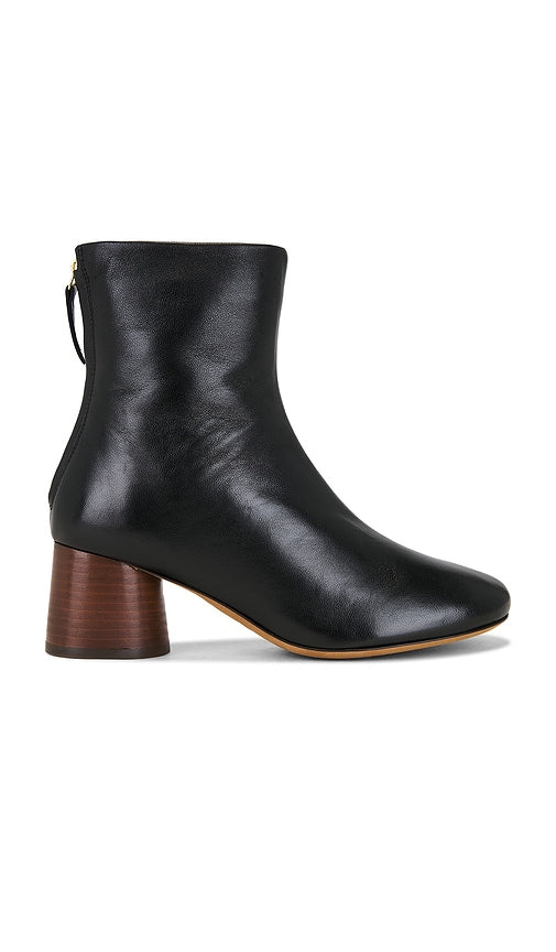 Mansur Gavriel Glove Boot in Black | Black Black Boots for Women