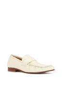 Mansur Gavriel Ruched Loafer in Ivory