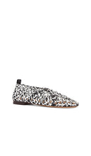 Mansur Gavriel Woven Ballerina Flat in Black,White