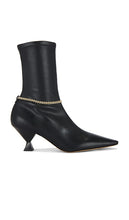Maria Luca Nausica Stretch Boot in Black | Black Heeled Boots for Women