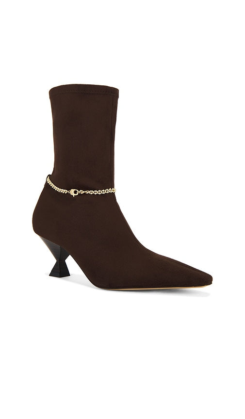 Maria Luca Nausica Stretch Boot in Chocolate