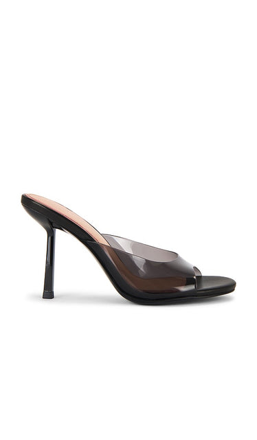 Michael Costello x REVOLVE Naomi Mule in Black | Black Black Sandals for Women