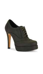 NIIHAI Oxford Mules in Black