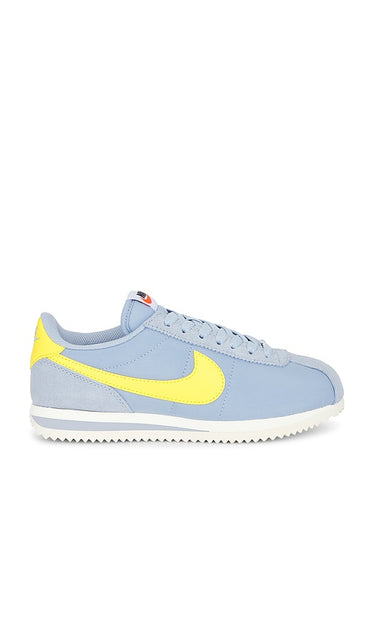 Nike Cortez Textile Sneaker in Baby Blue | Light Armory Blue  Lightening  & Sail Low Top Sneakers for Women