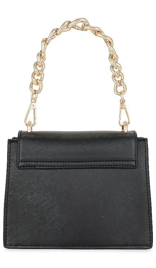 olga berg Katie Top Handle Bag in Black