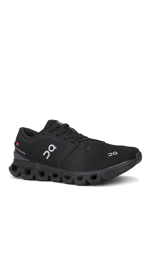On Cloud X 4 Sneaker in Black