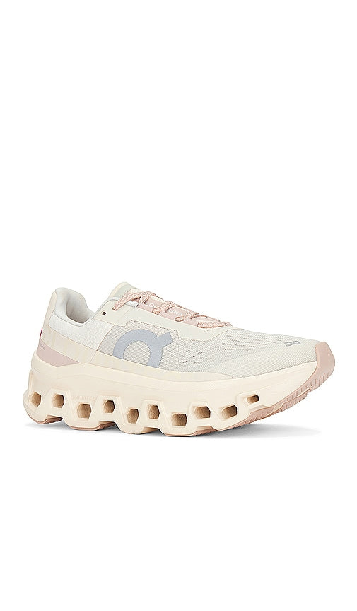 On Cloudmonster Sneaker in Blush