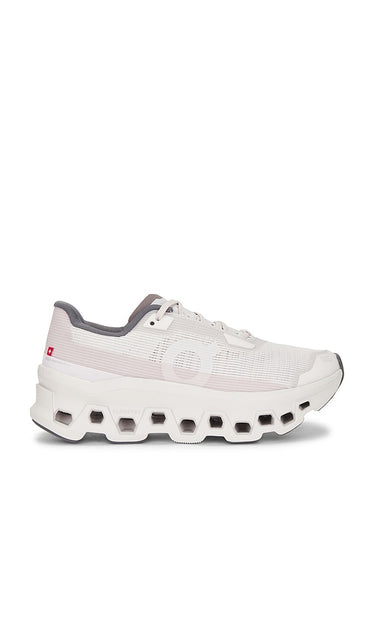 On Cloudmonster Void Sneaker in Ivory | Ivory & Wolf Athletic Sneakers for Women