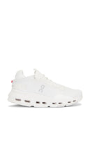 On Cloudnova 2 Sneaker in White | All White Low Top Sneakers for Women