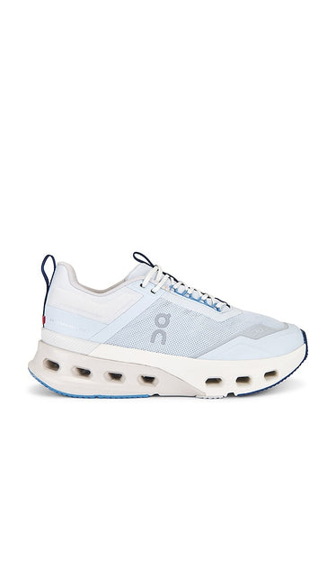 On Cloudnova X Sneaker in Baby Blue | Arctic & Niagara Athletic Sneakers for Women