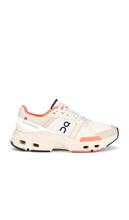 On Cloudpulse Sneaker in Cream | Cream & Salmon Athletic Sneakers for Women