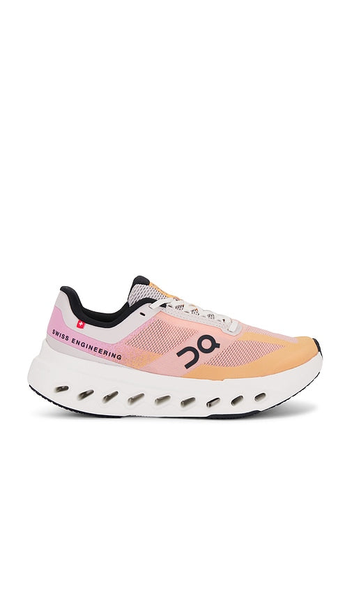 On Cloudsurfer Next Sneaker in Orange | Tangerine & Ivory Athletic Sneakers for Women