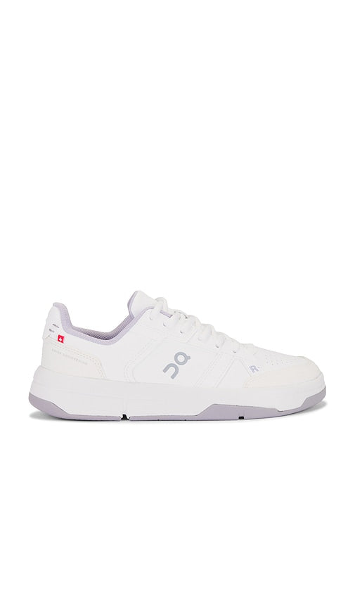 On The Roger Clubhouse Sneaker in White | White & Fade Lifestyle Sneakers for Women