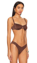 onia Marilyn Bikini Top in Brown