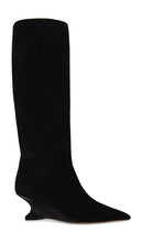 Paris Texas Nina Boot 50 in Black | Black & Carbone Black Boots for Women