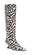 Paris Texas Nina Calf Hair Boot 50 in White,Black