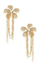 petit moments Caspian Earrings in Metallic Gold