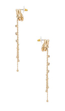 petit moments Echo Earrings in Metallic Gold