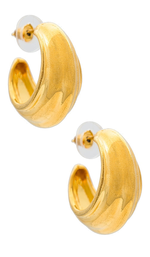 petit moments Forli Earrings in Metallic Gold