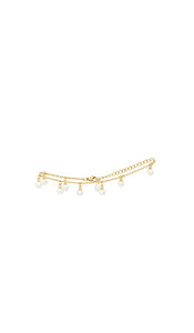 petit moments Gareth Anklet in Metallic Gold