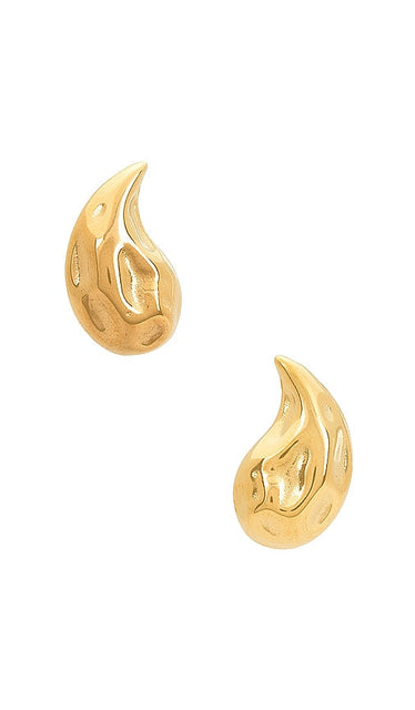 petit moments Juliana Earrings in Metallic Gold