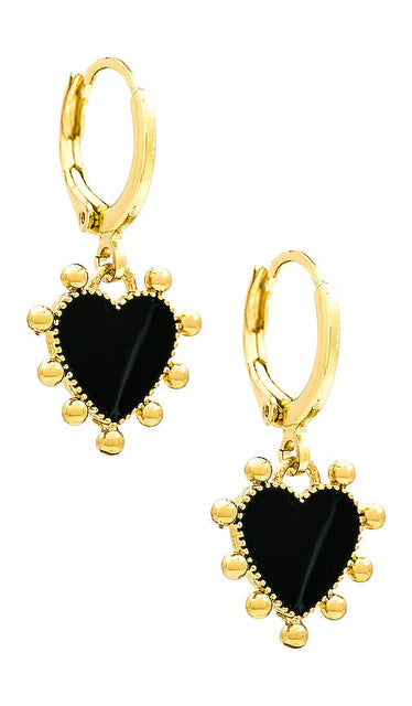 petit moments Kiedis Earring in Black