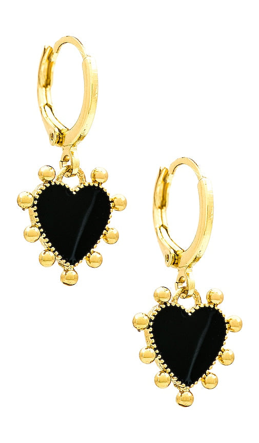 petit moments Kiedis Earring in Black