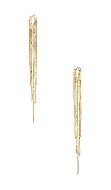 petit moments La Boheme Earrings in Metallic Gold