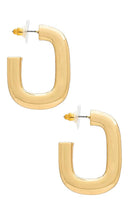 petit moments Naples Earrings in Metallic Gold