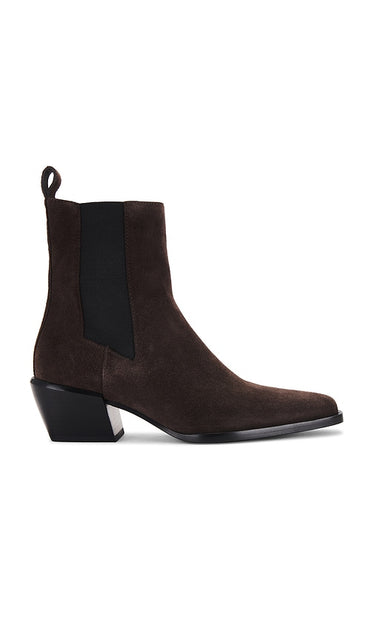 Rag & Bone Joni Chelsea in Brown | Dark Espresso Ankle Boots for Women