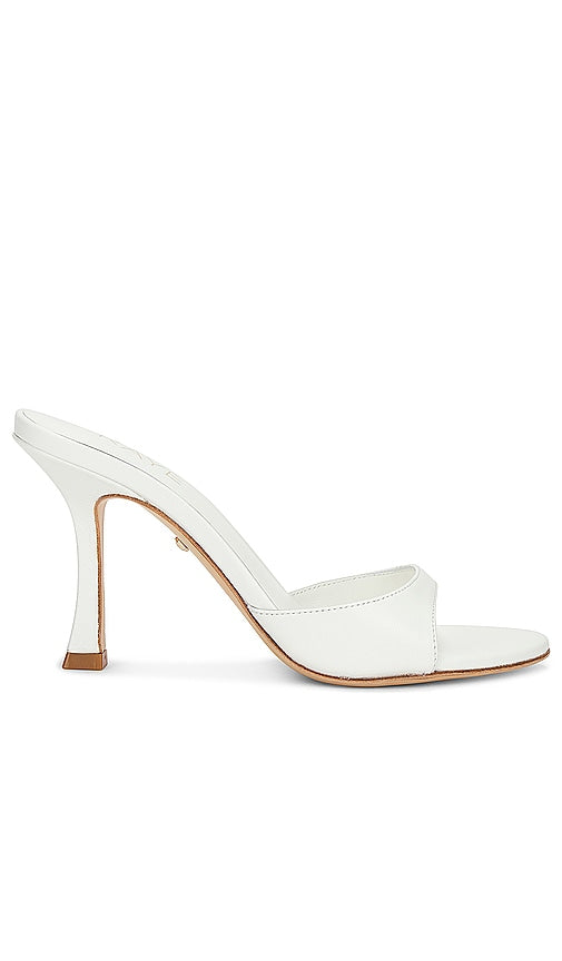 RAYE Alejandra Heel in White | White Open Toe Heels for Women