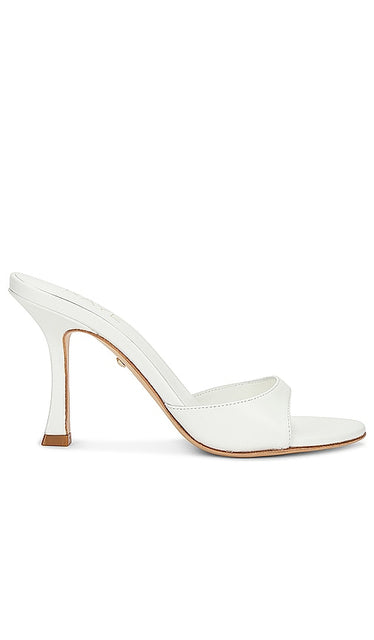 RAYE Alejandra Heel in White | White Open Toe Heels for Women