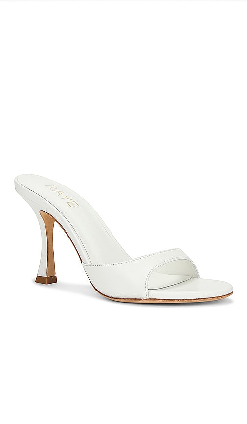 RAYE Alejandra Heel in White