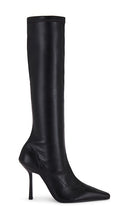 RAYE Alexandra Knee High Boot in Black | Black Black Boots for Women