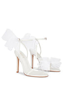 RAYE Bubbly Heel in Ivory | Ivory Heeled Sandals for Women