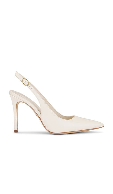 RAYE Calla Pump in White | White Pump Heels for Women