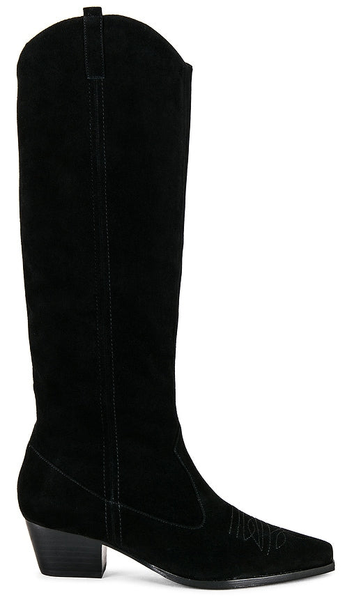 RAYE Castiel Boot in Black | Black Knee-High Boots for Women